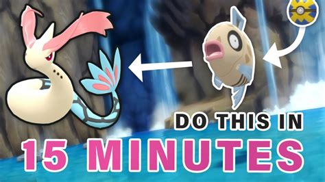 How to Get Feebas & Evolve Into Milotic Pokemon BDSP.